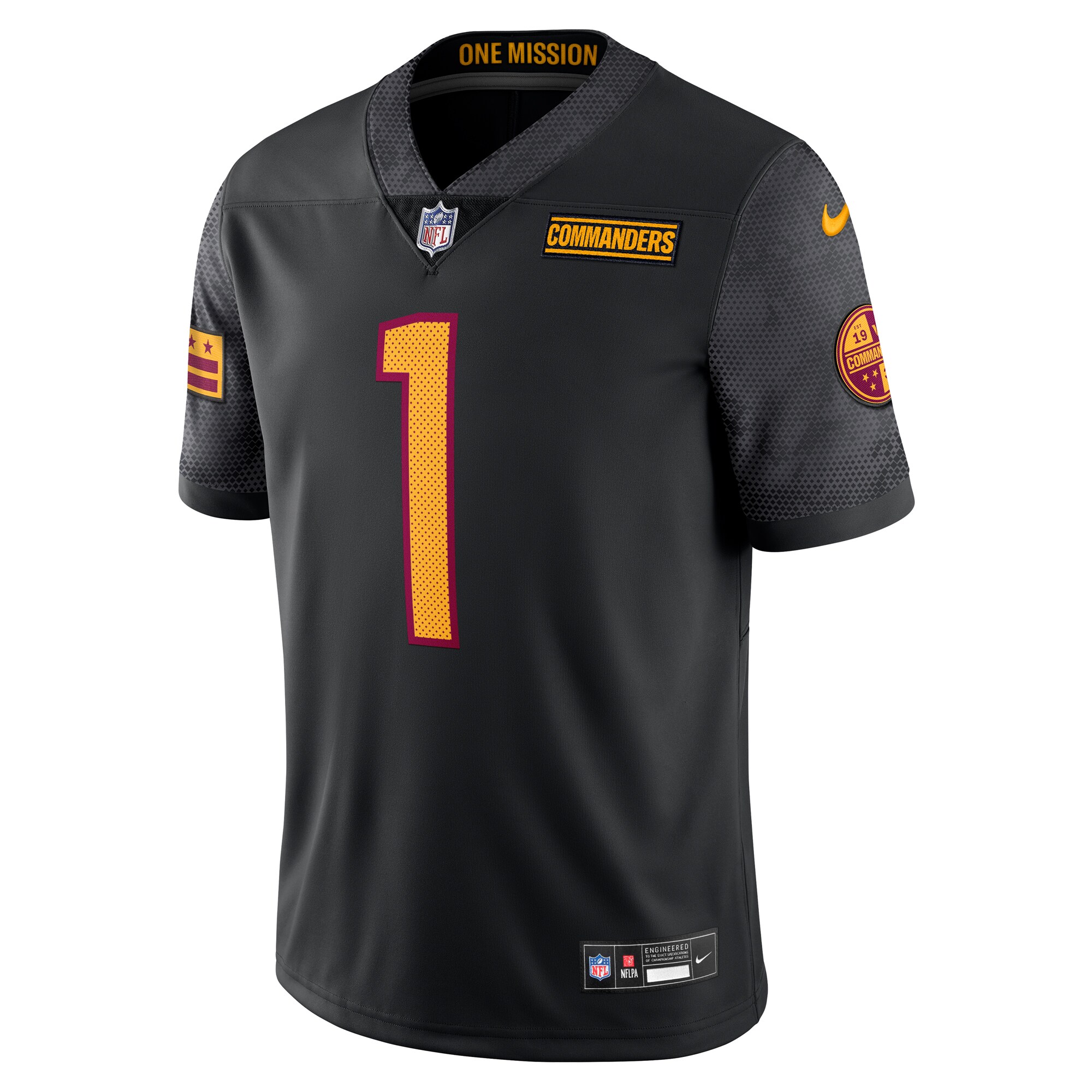 Washington Commanders Jahan Dotson Black Alternate Vapor Untouchable Limited NFL Jersey Men's