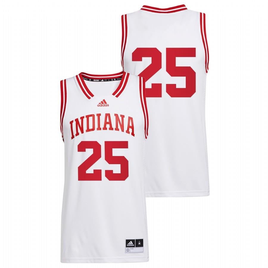 Race Thompson 2 White Indiana Hoosiers 2022 College Reverse Retro NCAA Jersey Men's