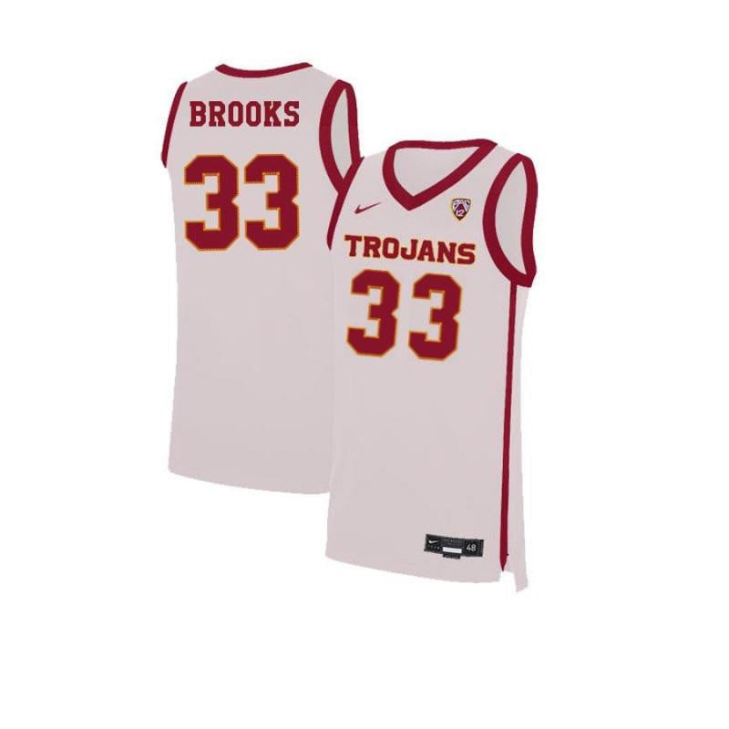 33 JRaan Brook White Elite USC Trojans NCAA Jersey Men's