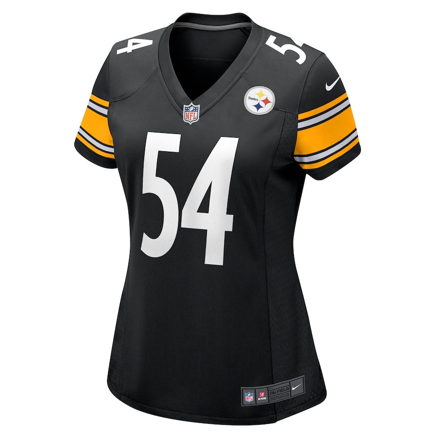 Kwon Alexander 54 Pittsburgh Steelers Game Black NFL Jersey Women's