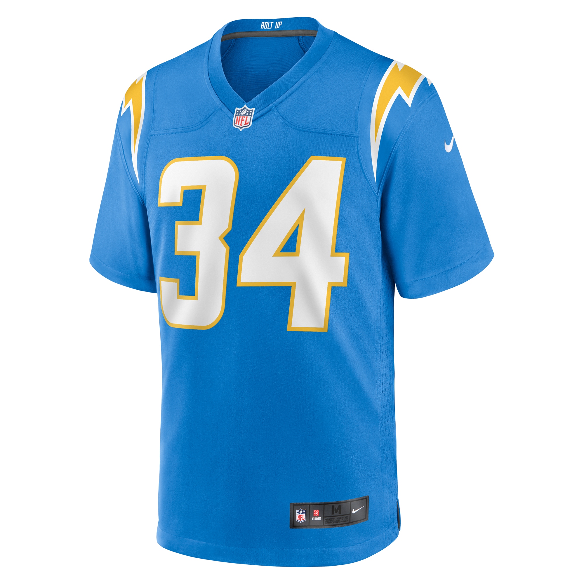 Los Angeles Chargers Jaret Patterson Powder Blue Team Game NFL Jersey Men's