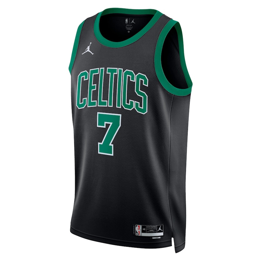 Jaylen Brown 7 Boston Celtics Unisex Swingman Statement Edition Black NBA Jersey Unisex