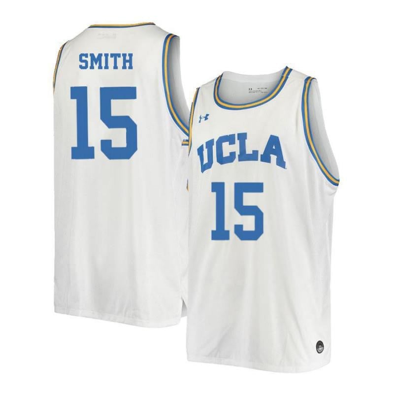 15 Jerrold Smit White Retro Elite UCLA Bruins NCAA Jersey Men's