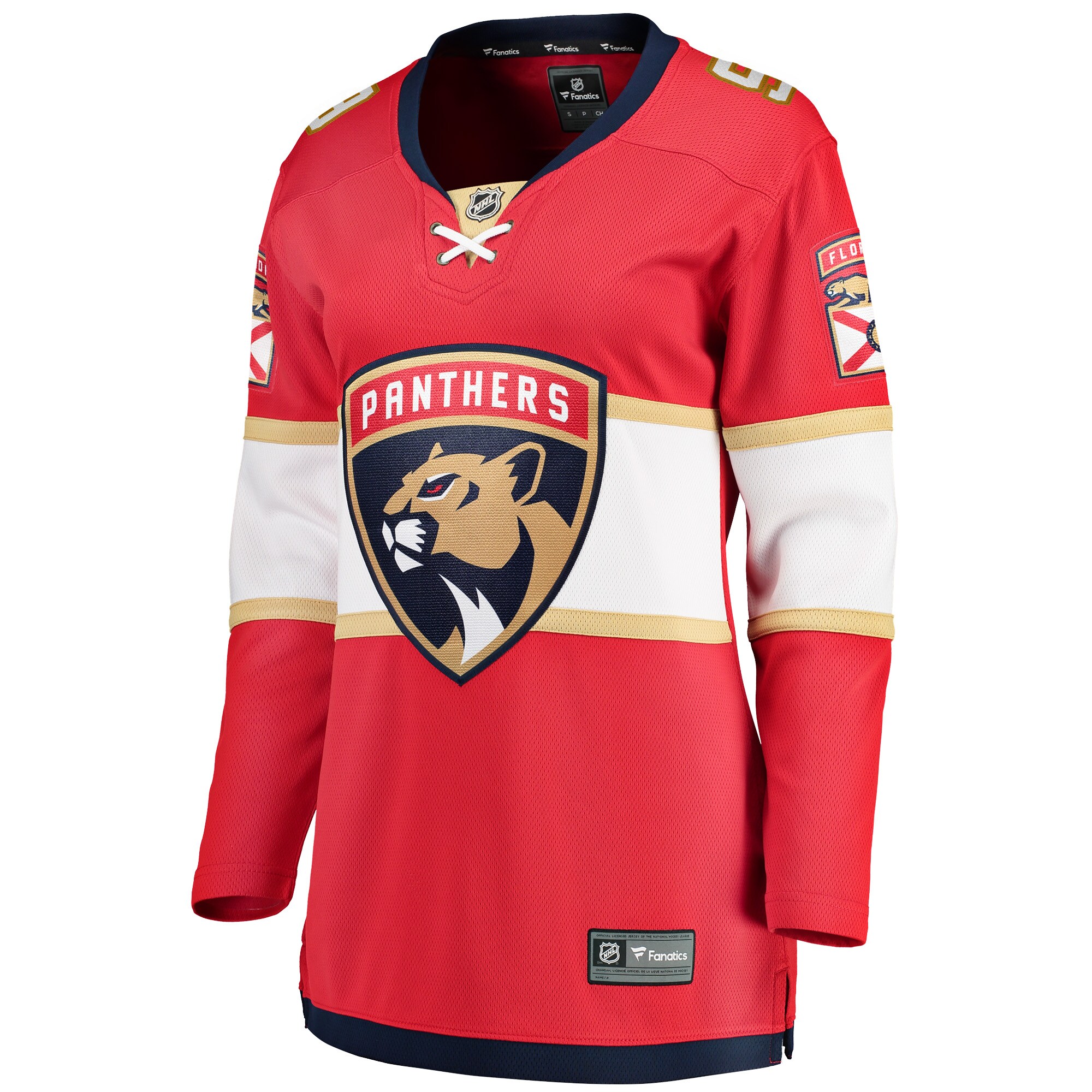 Florida Panthers Sam Bennett Red Home Breakaway NHL Jersey Women's