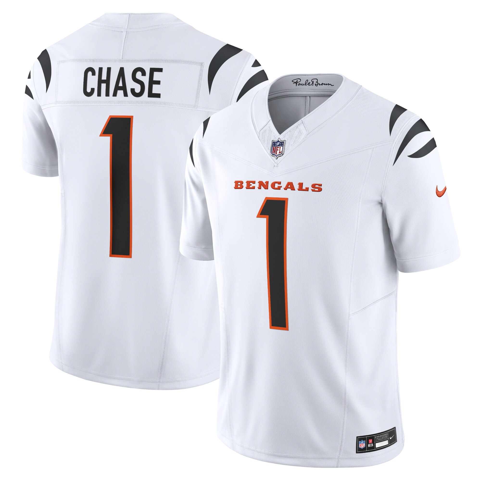 Cincinnati Bengals Ja'Marr Chase White Vapor F.U.S.E. Limited NFL Jersey Men's