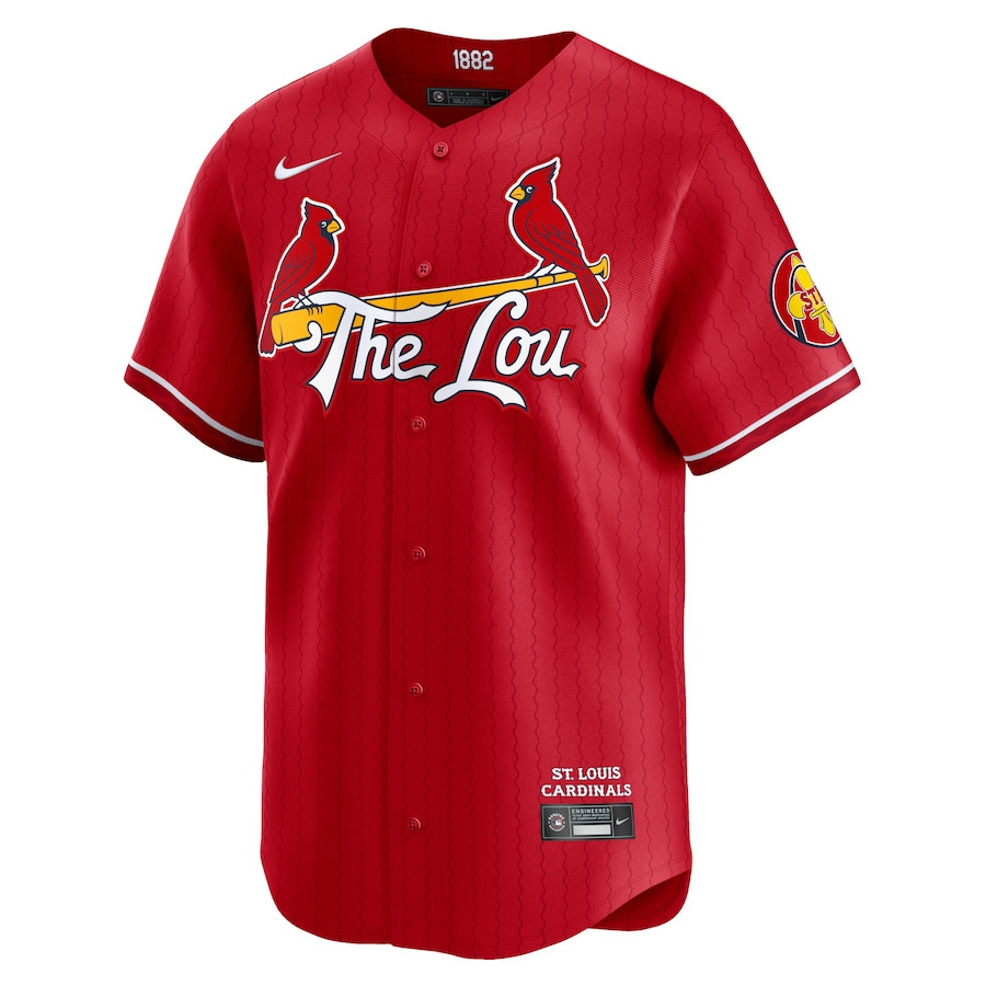 St. Louis Cardinals 2024 City Connect Limited Red MLB Jersey Men's