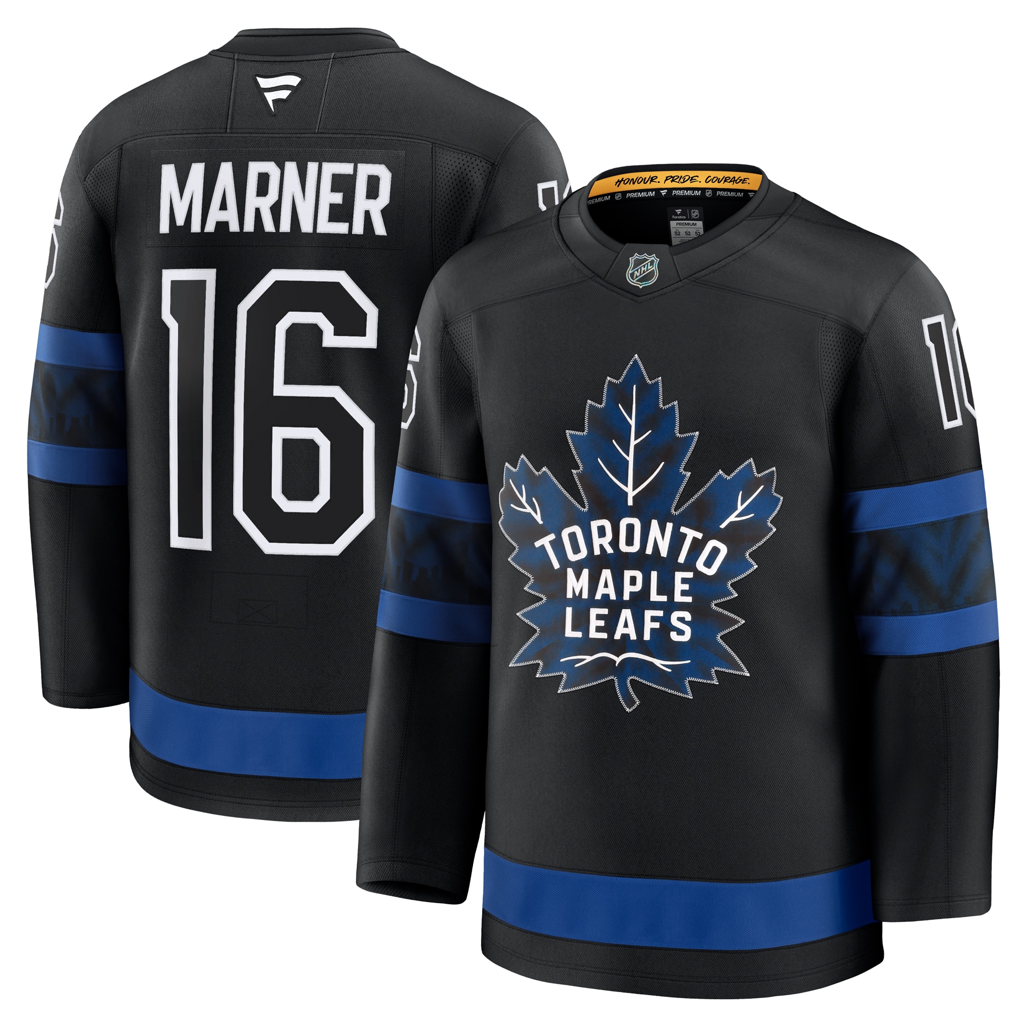 Toronto Maple Leafs Mitch Marner Black Alternate Premium NHL Jersey Men's