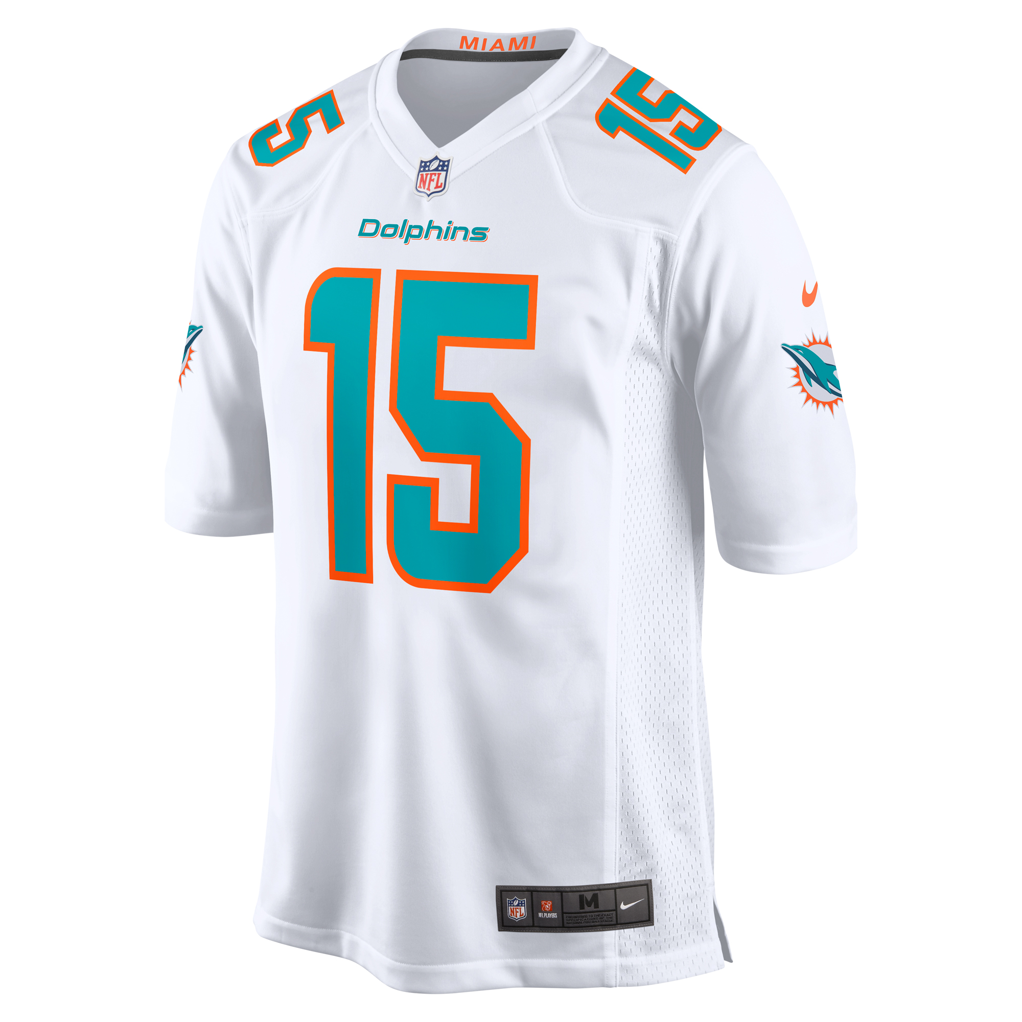 Miami Dolphins Jaelan Phillips White Game NFL Jersey Men's