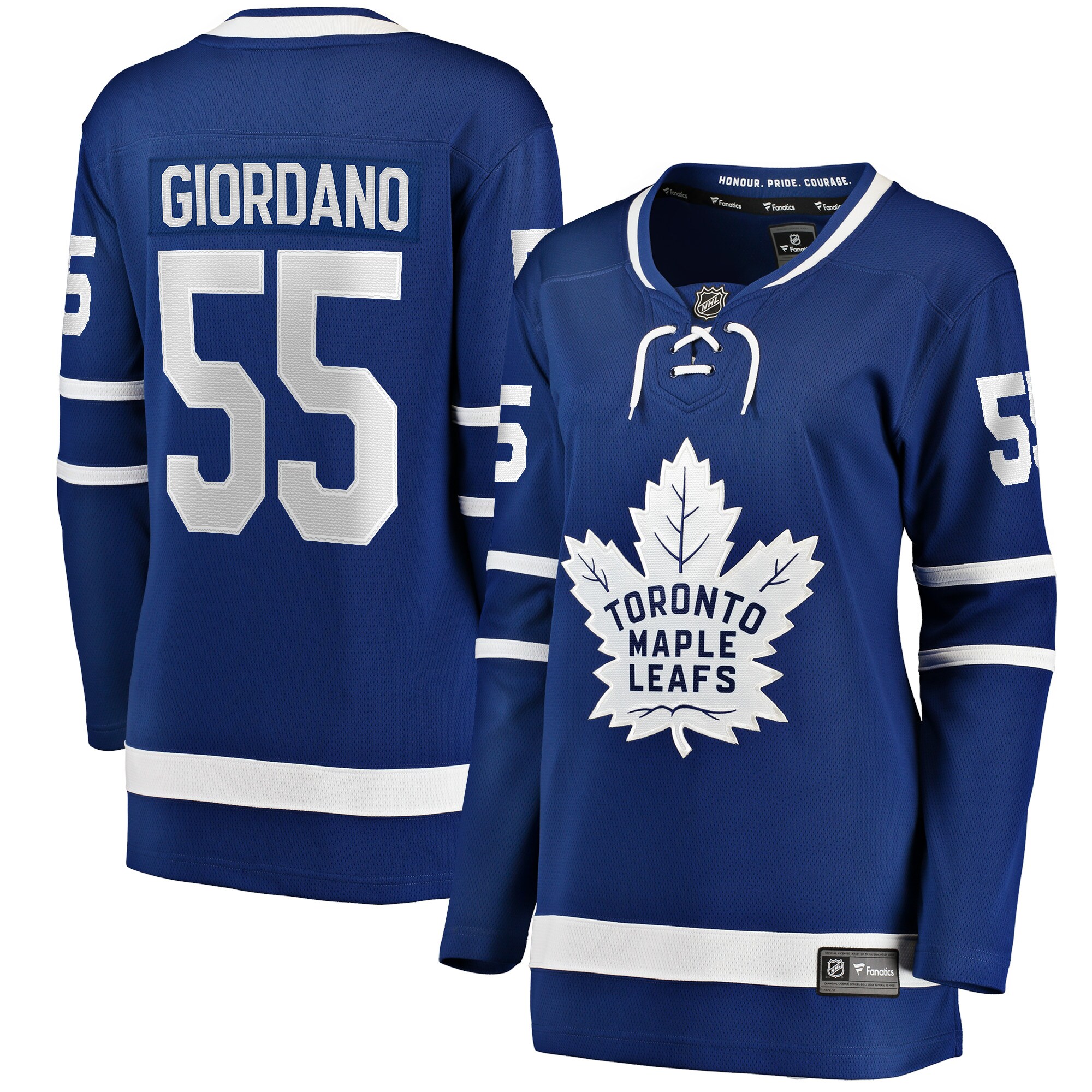 Toronto Maple Leafs Mark Giordano Blue Home Breakaway Player NHL Jersey Women's