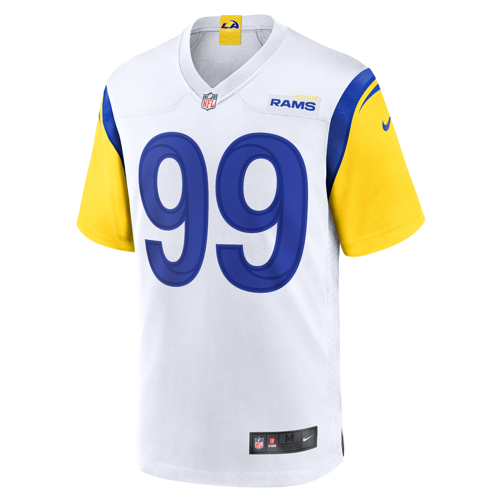 Los Angeles Rams Aaron Donald White Alternate Game NFL Jersey Men's