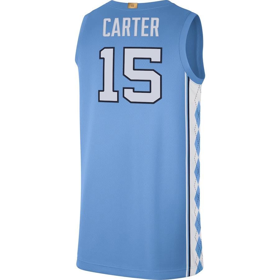 Vince Carter North Carolina Tar Heels Jordan Limited Carolina Blue NCAA Jersey Men's