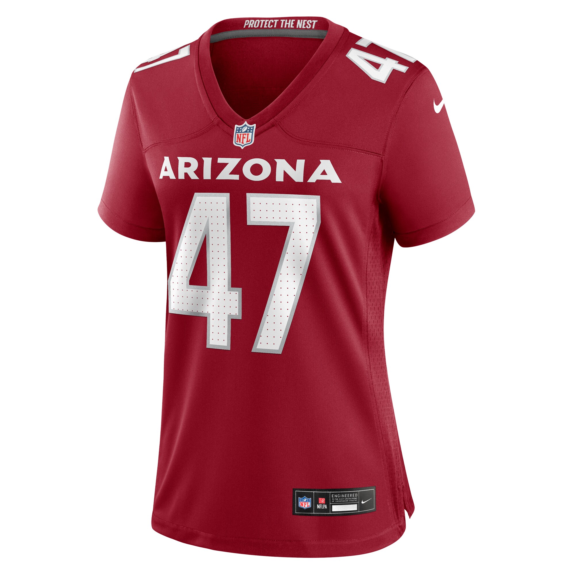 Arizona Cardinals Ezekiel Turner Cardinal Team Game NFL Jersey Women's