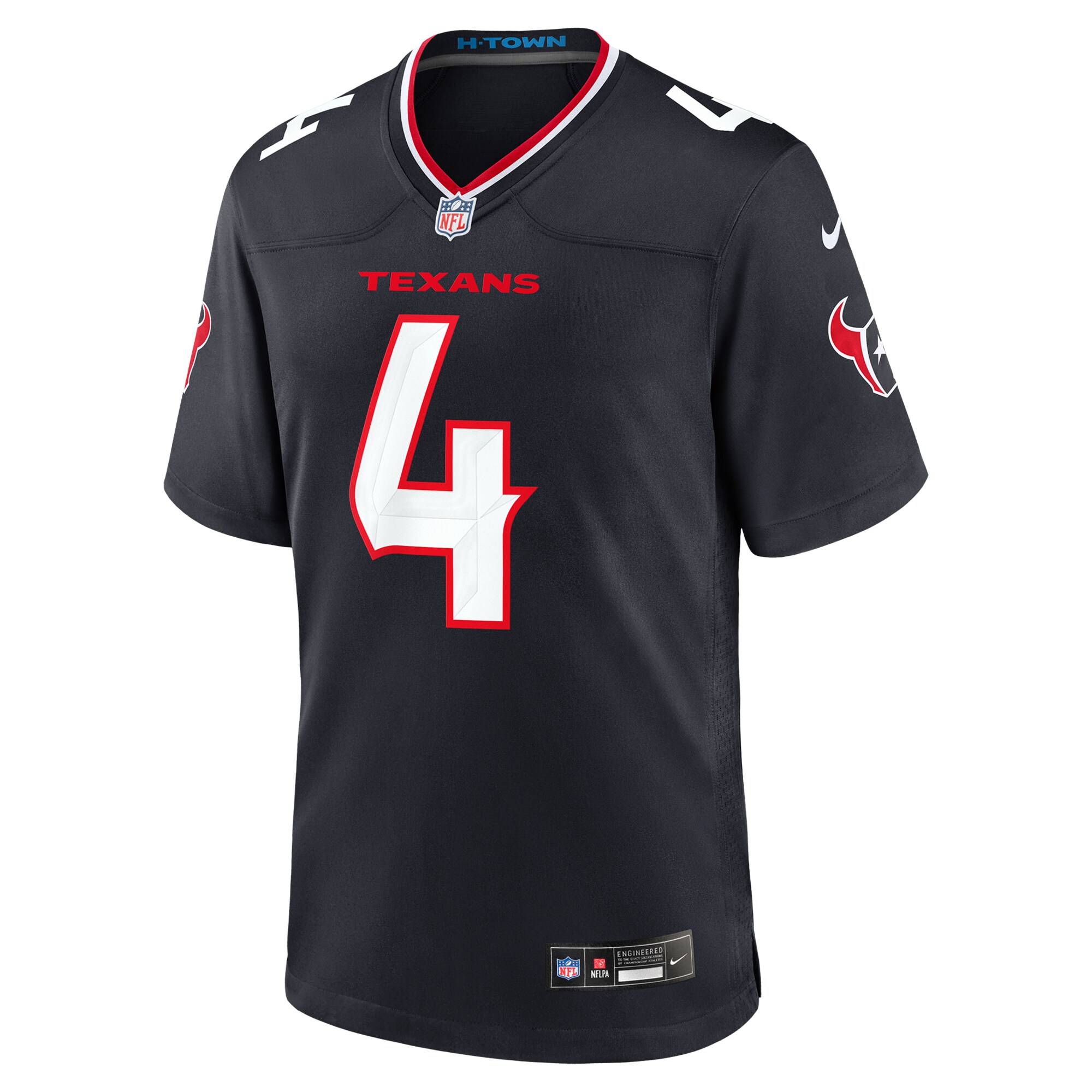 Houston Texans Kamari Lassiter Navy Team Game NFL Jersey Men's