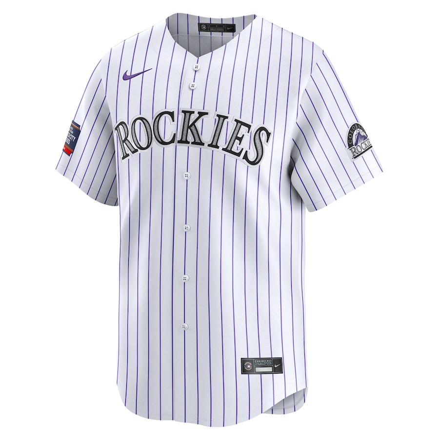 Colorado Rockies 2024 World Tour Mexico City Series Home Limited White MLB Jersey Men's