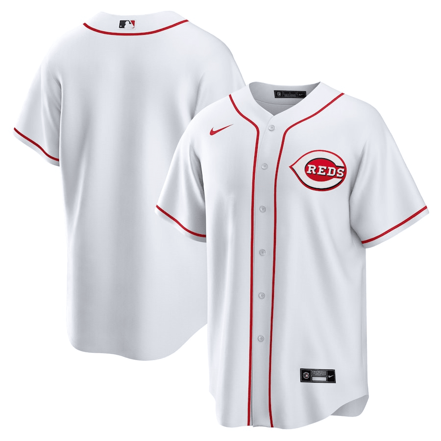 Cincinnati Reds Home White MLB Jersey Men's