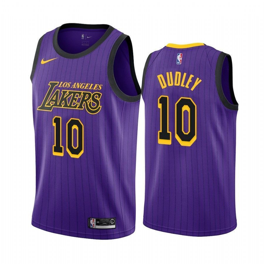 Los Angeles Lakers Jared Dudley 10 City NBA Jersey Men's