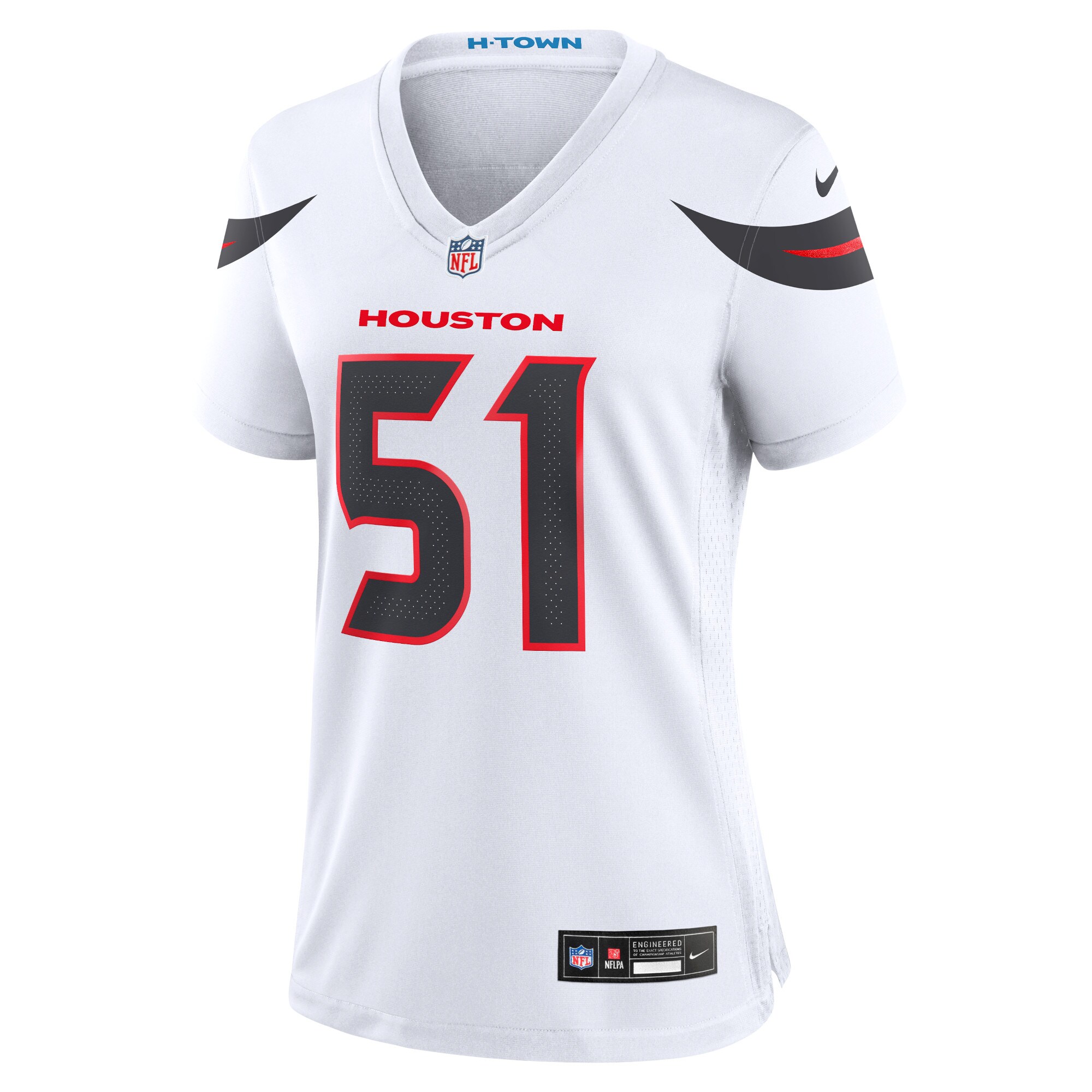 Houston Texans Will Anderson Jr. White Game NFL Jersey Women's