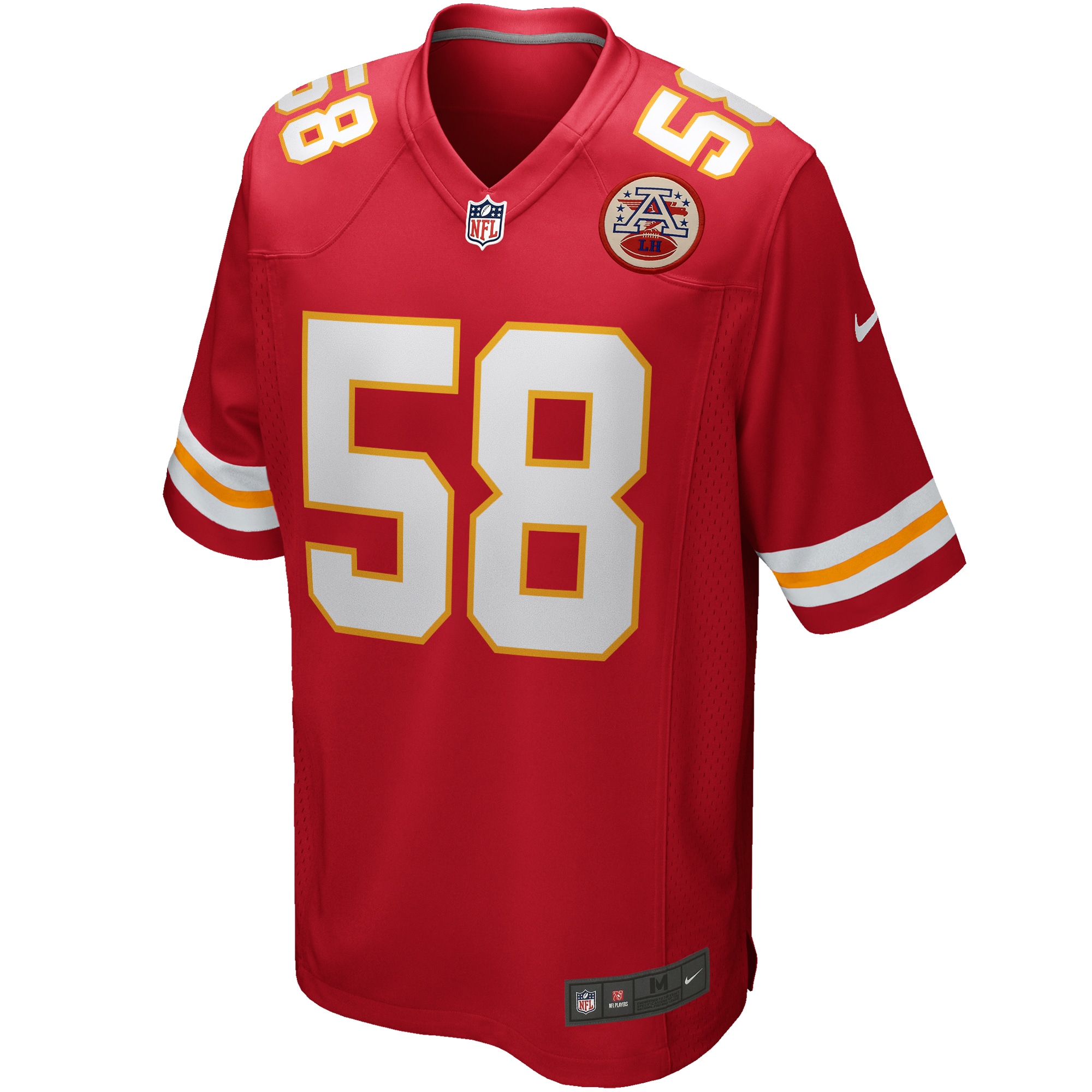 Kansas City Chiefs Derrick Thomas Red Game Retired Player NFL Jersey Men's