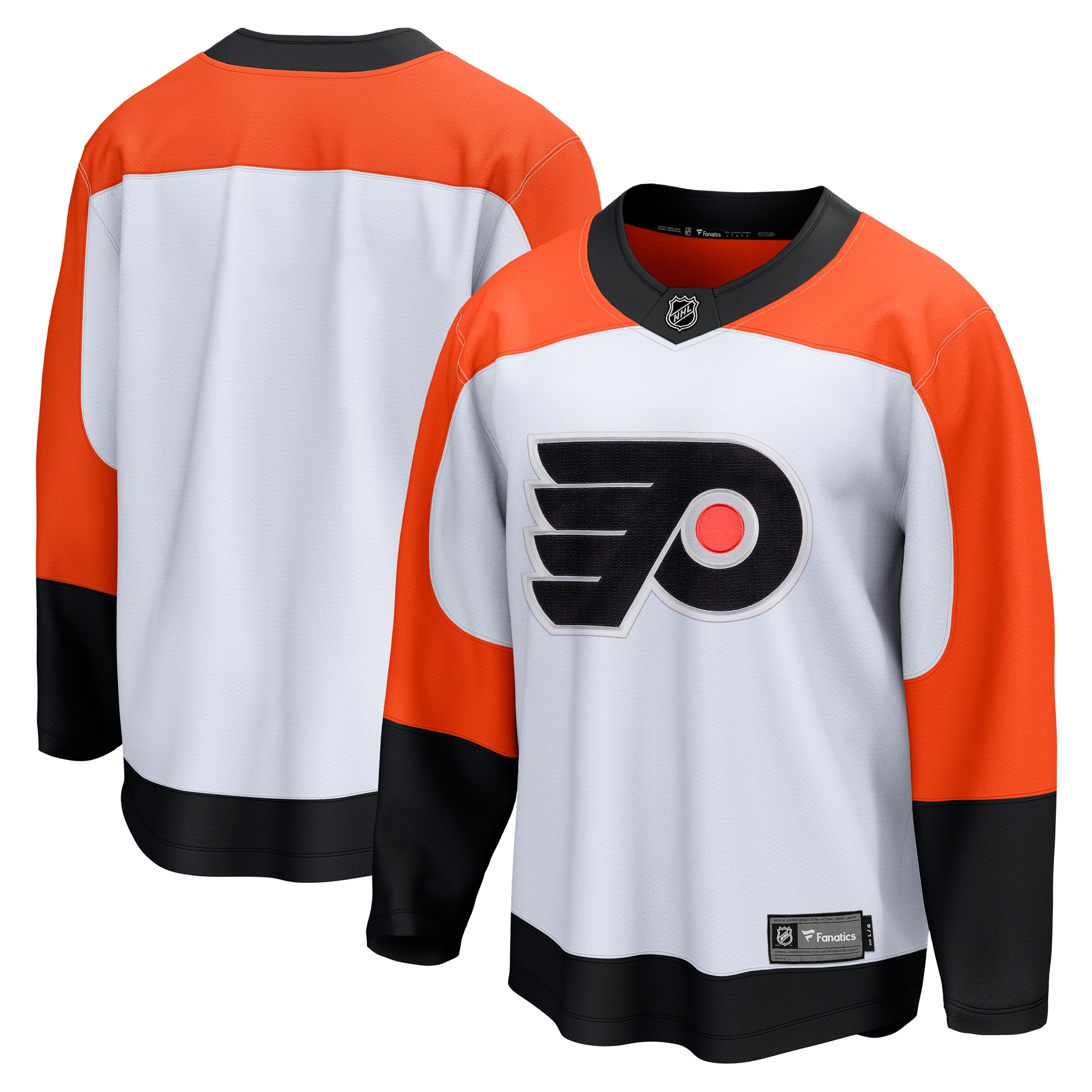 Philadelphia Flyers White Away Premier Breakaway NHL Jersey Men's
