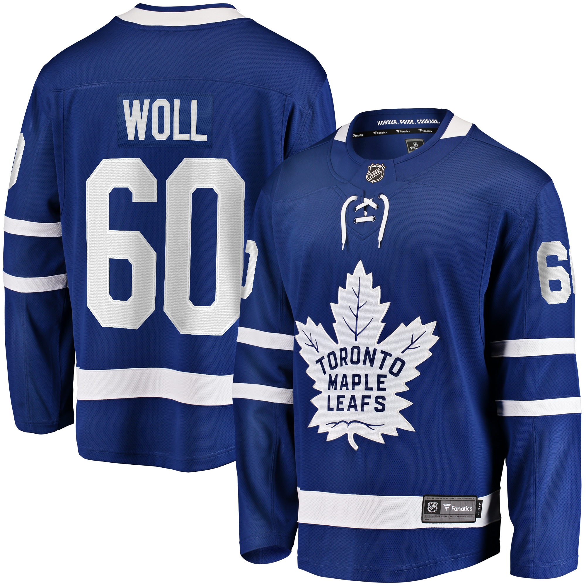 Toronto Maple Leafs Joseph Woll Blue Home Premier Breakaway Player NHL Jersey Men's