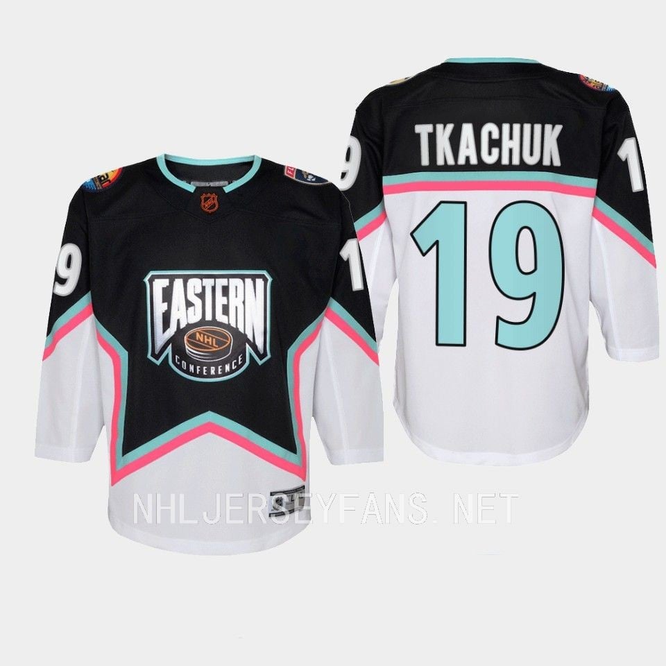 Matthew Tkachuk 19 Florida Panthers 2023 All Star Eastern Conference Premier Black NHL Jersey Men's