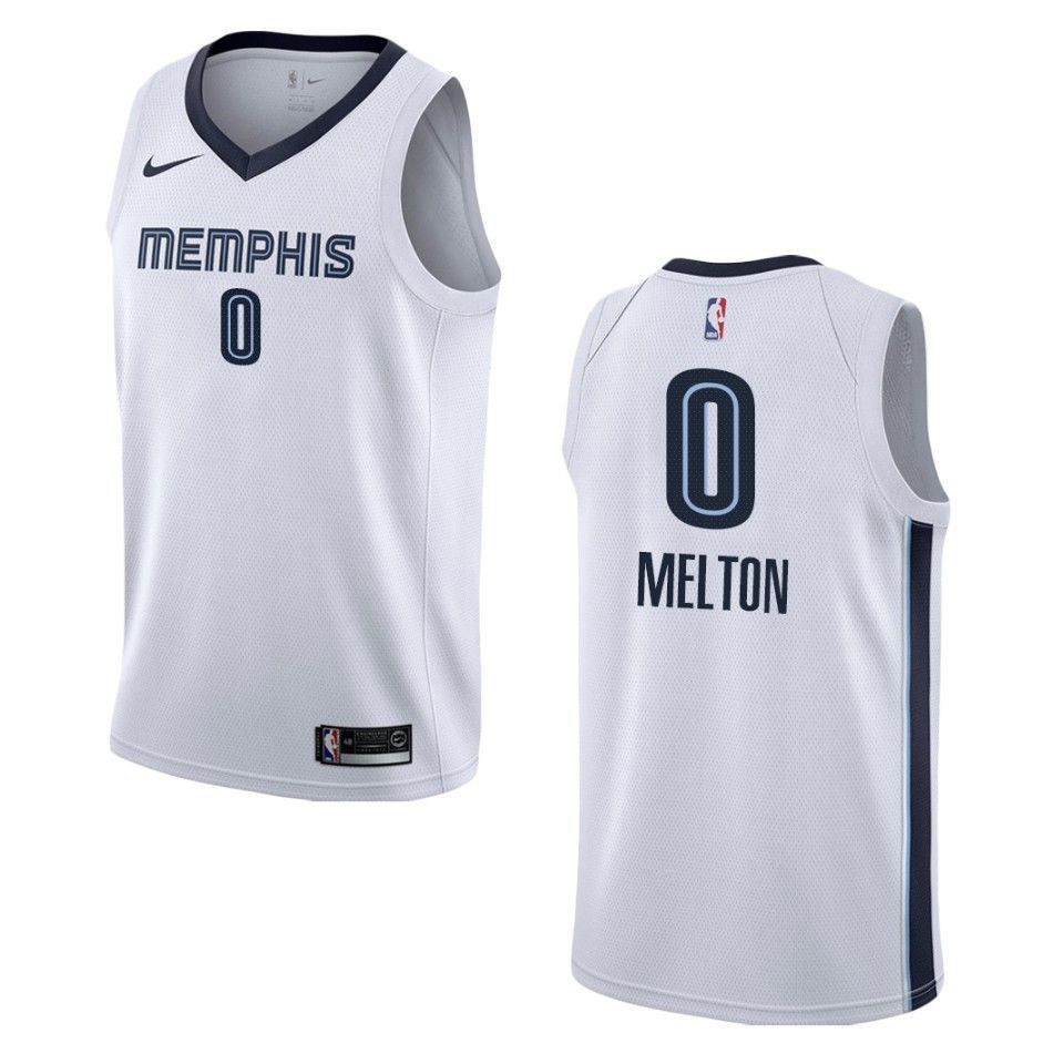 Memphis Grizzlies 0 De'anthony Melton Association Swingman White NBA Jersey Men's