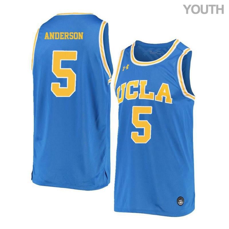 5 Kyle Anderson Blue Retro Elite UCLA Bruins NCAA Jersey Youth
