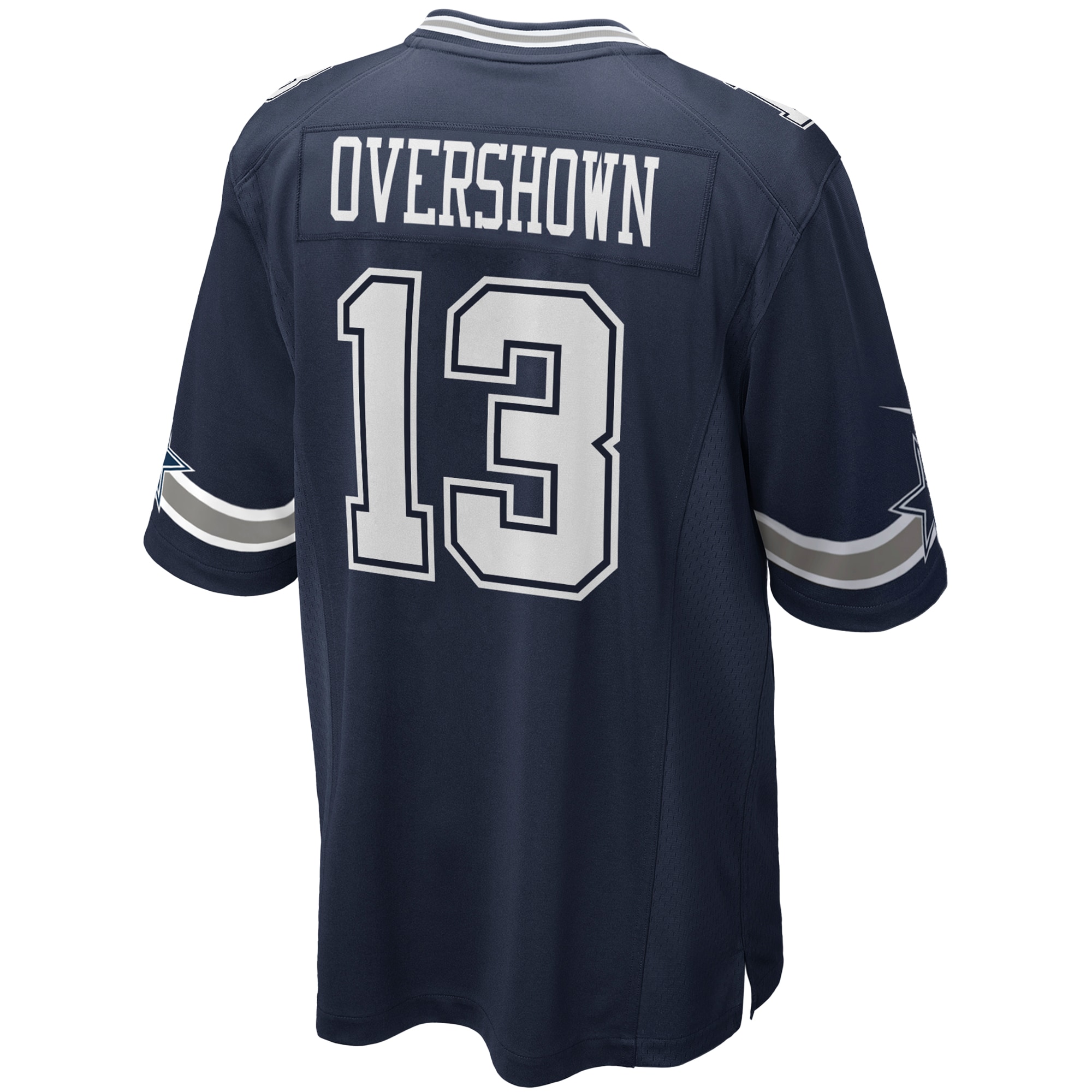 Dallas Cowboys DeMarvion Overshown Navy Game NFL Jersey Men's