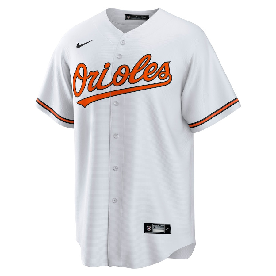Cal Ripken Jr. 8 Baltimore Orioles Throwback Player White MLB Jersey Men's