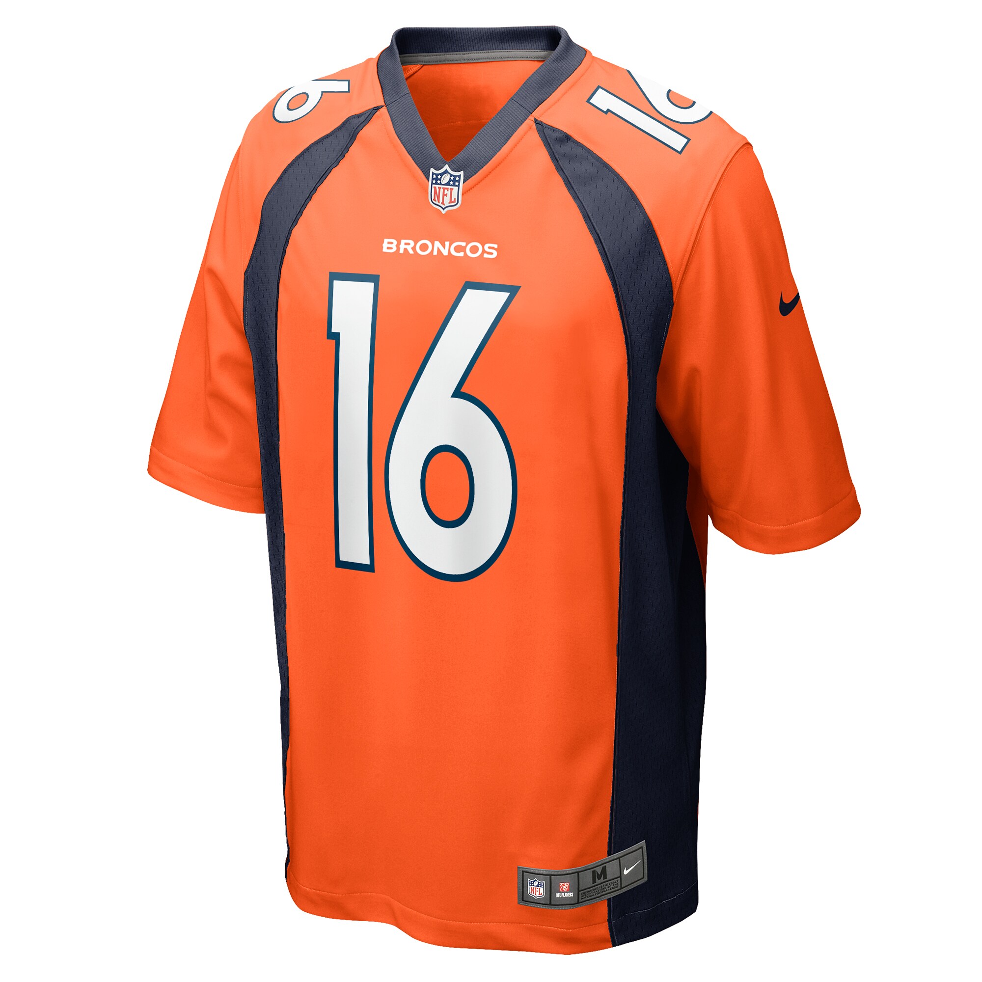 Denver Broncos Wil Lutz Orange Game NFL Jersey Men's