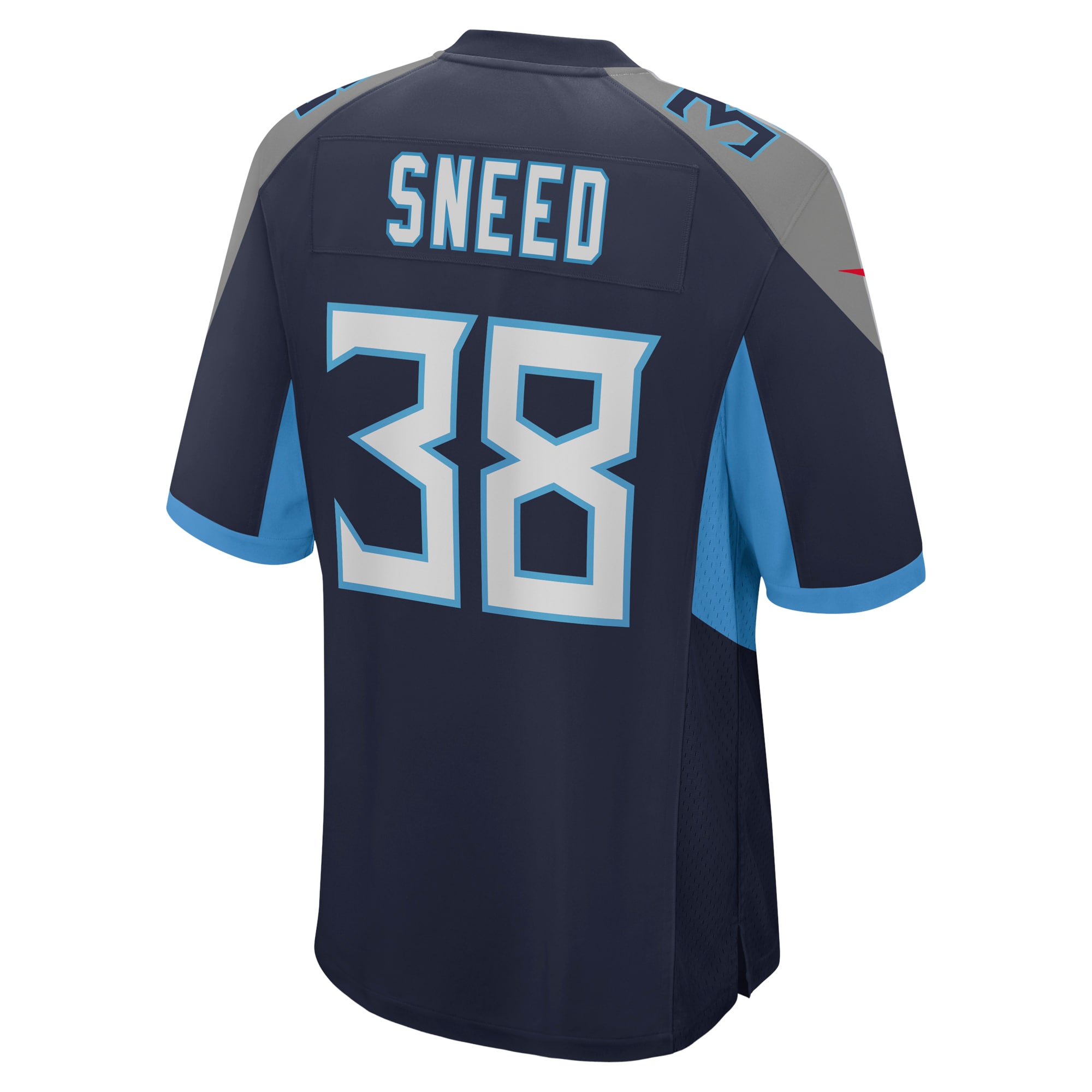 Tennessee Titans L'Jarius Sneed Navy Team Game NFL Jersey Men's