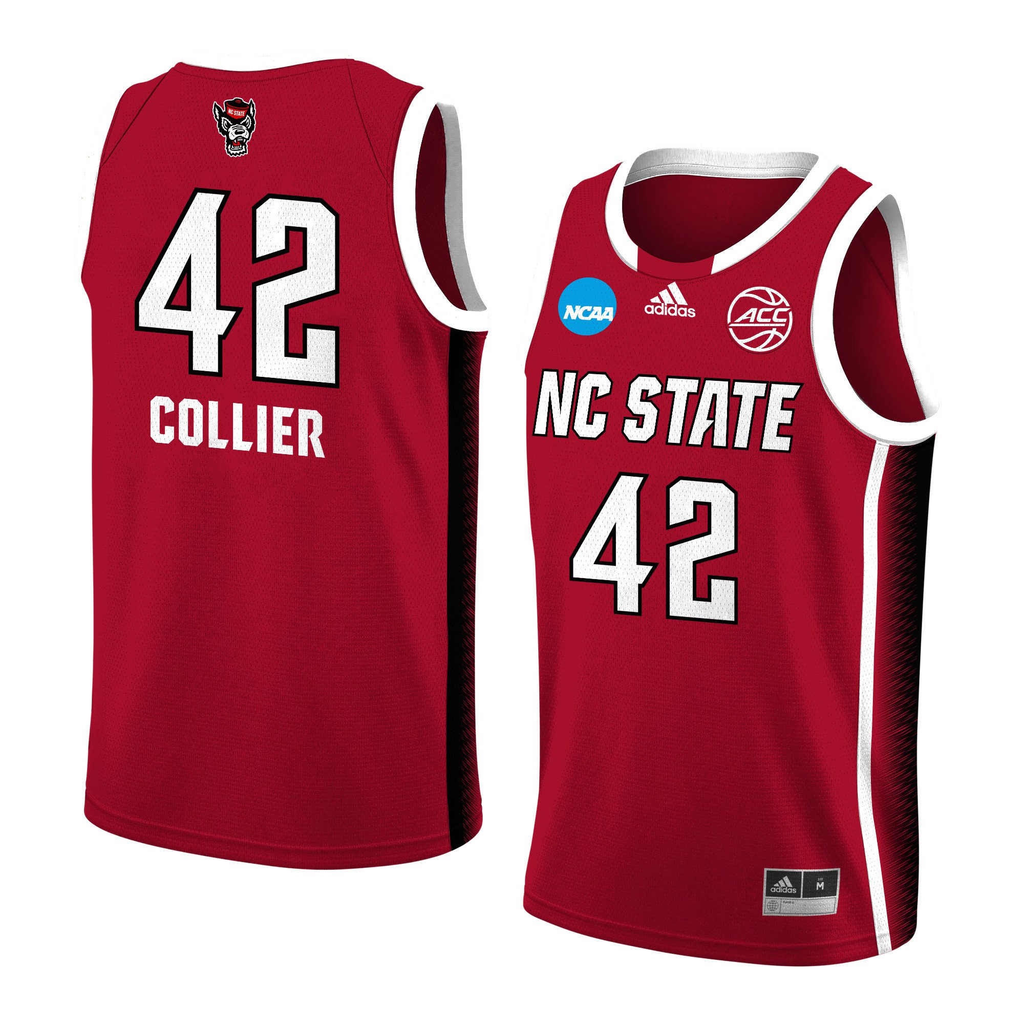 Mallory Collier 42 NC State Wolfpack 2024 Red Unisex NCAA Jersey Unisex