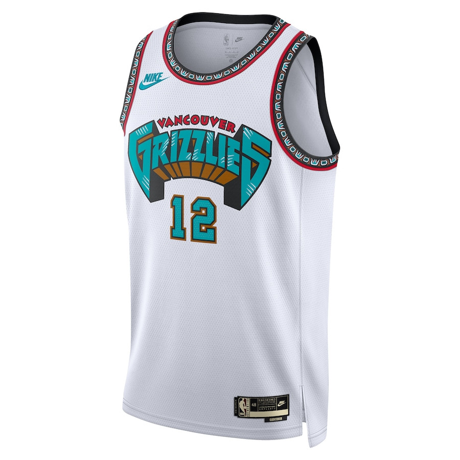 Ja Morant 12 Memphis Grizzlies Unisex 2024/25 Swingman White Classic Edition NBA Jersey Unisex