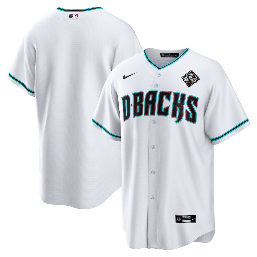 Arizona Diamondbacks 2023 World Series White MLB Jersey Men's