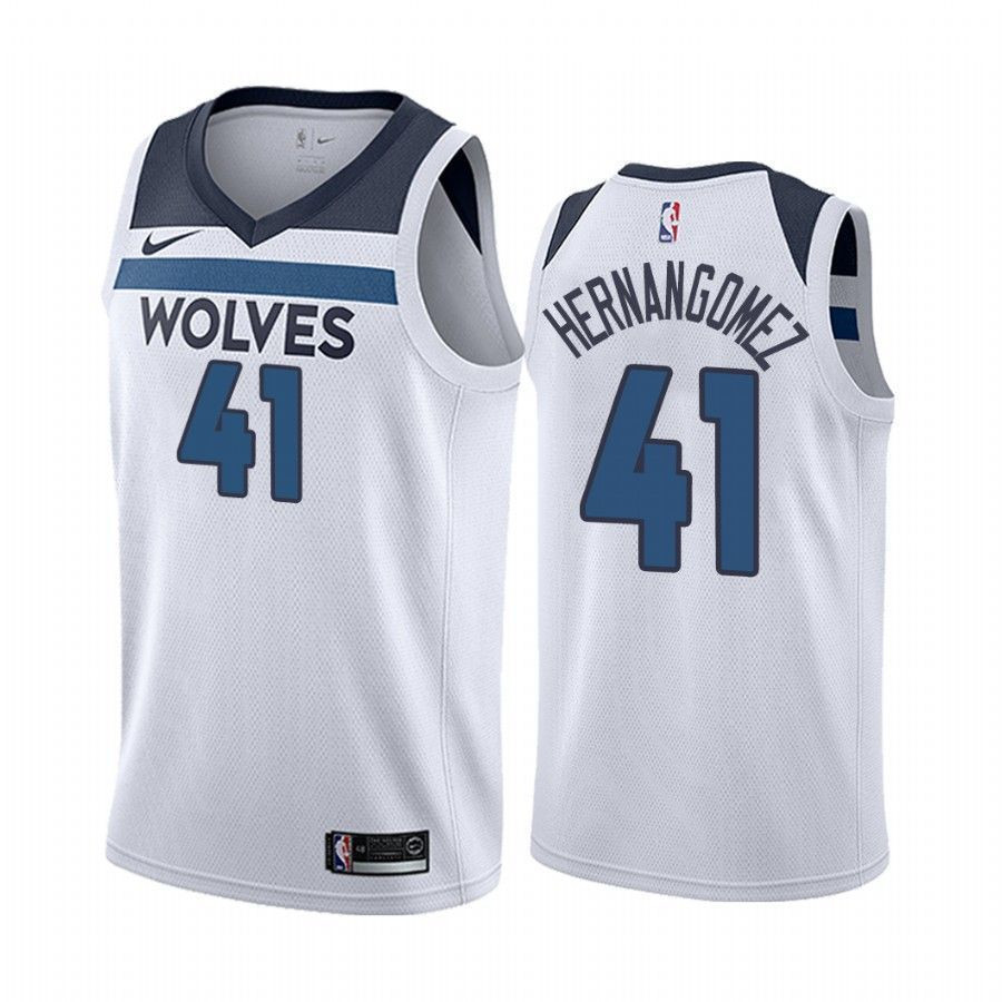 Juancho Hernangomez Minnesota Timberwolves White Association NBA Jersey Men's