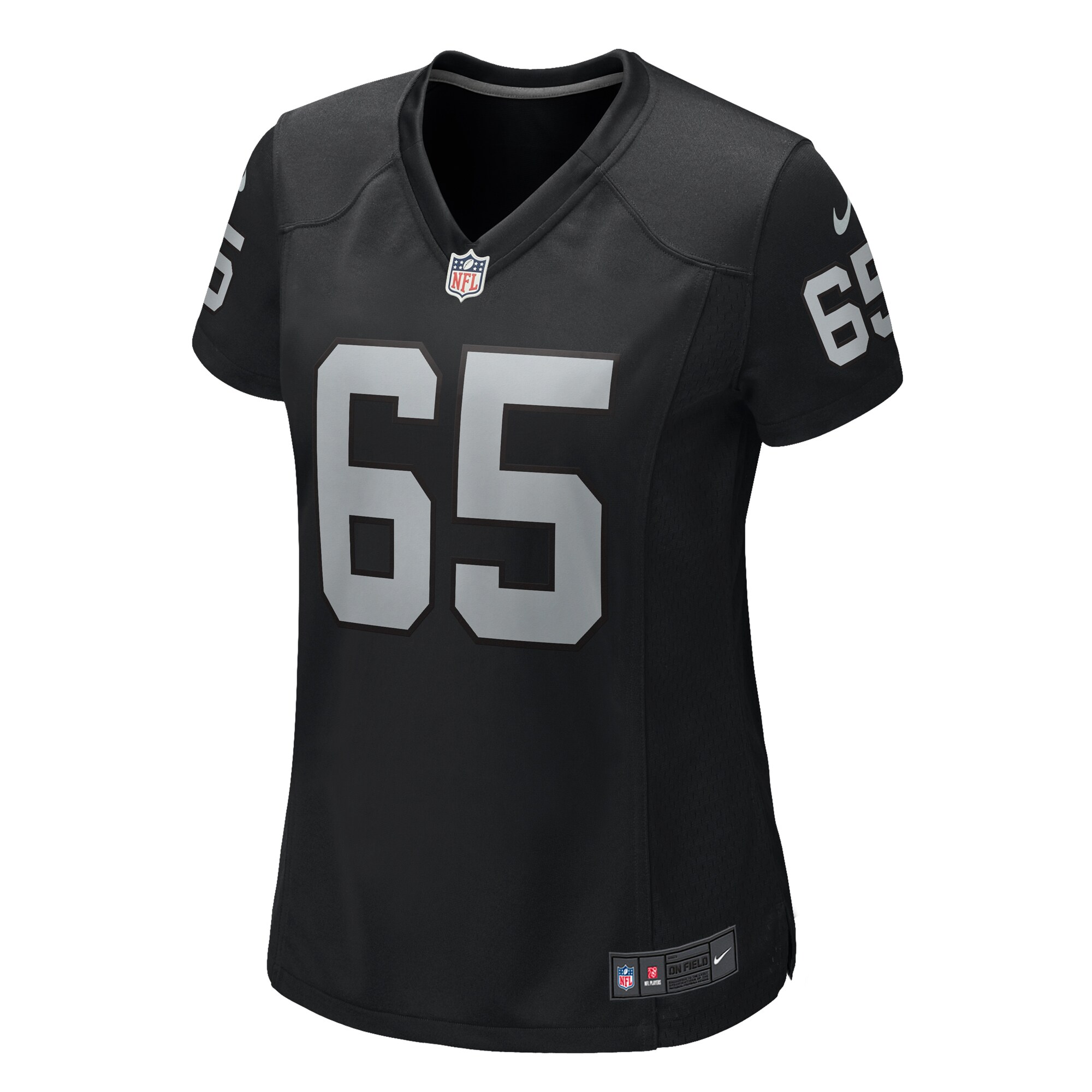Las Vegas Raiders Cody Whitehair Black Game NFL Jersey Women's