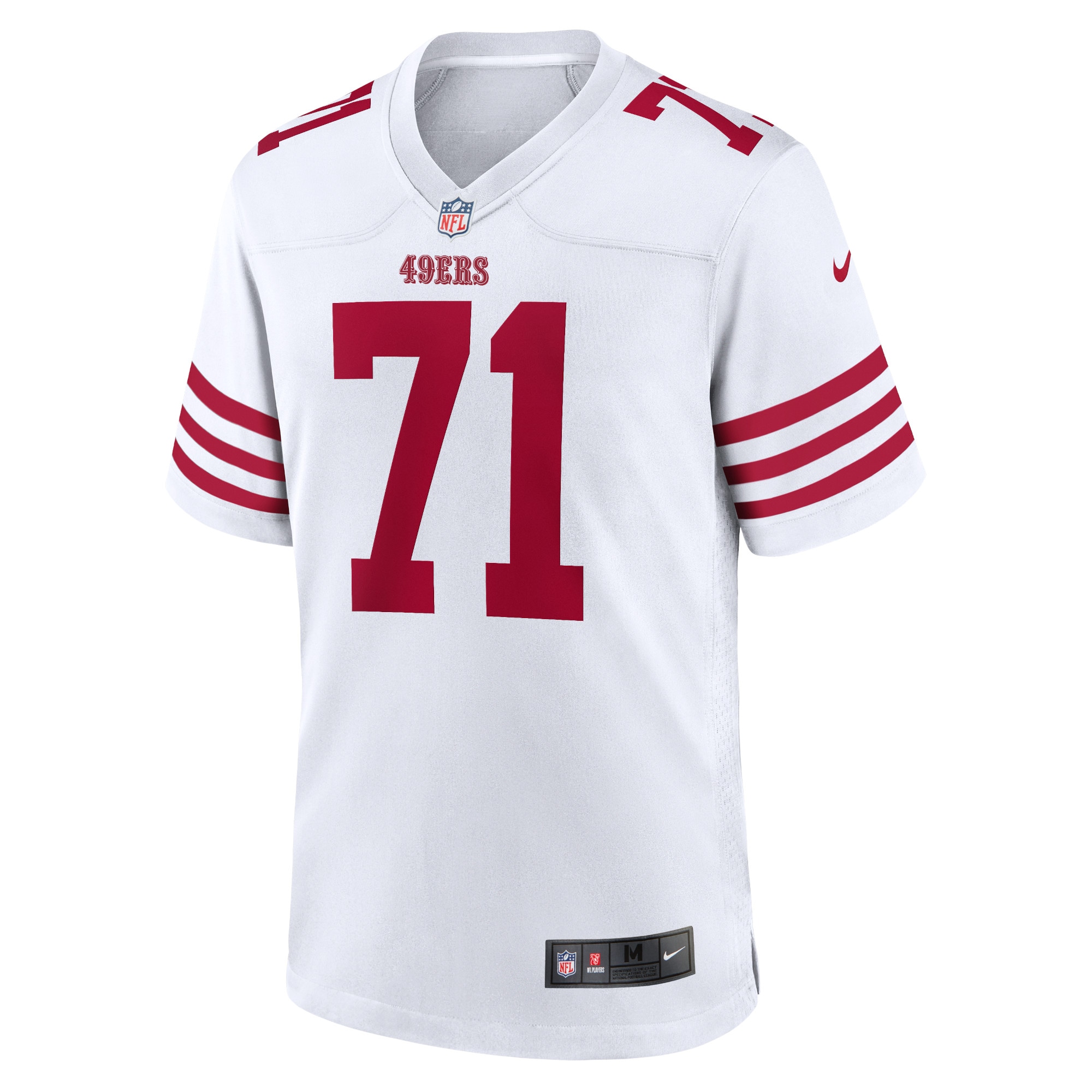 San Francisco 49ers Trent Williams White Player Game NFL Jersey Men's