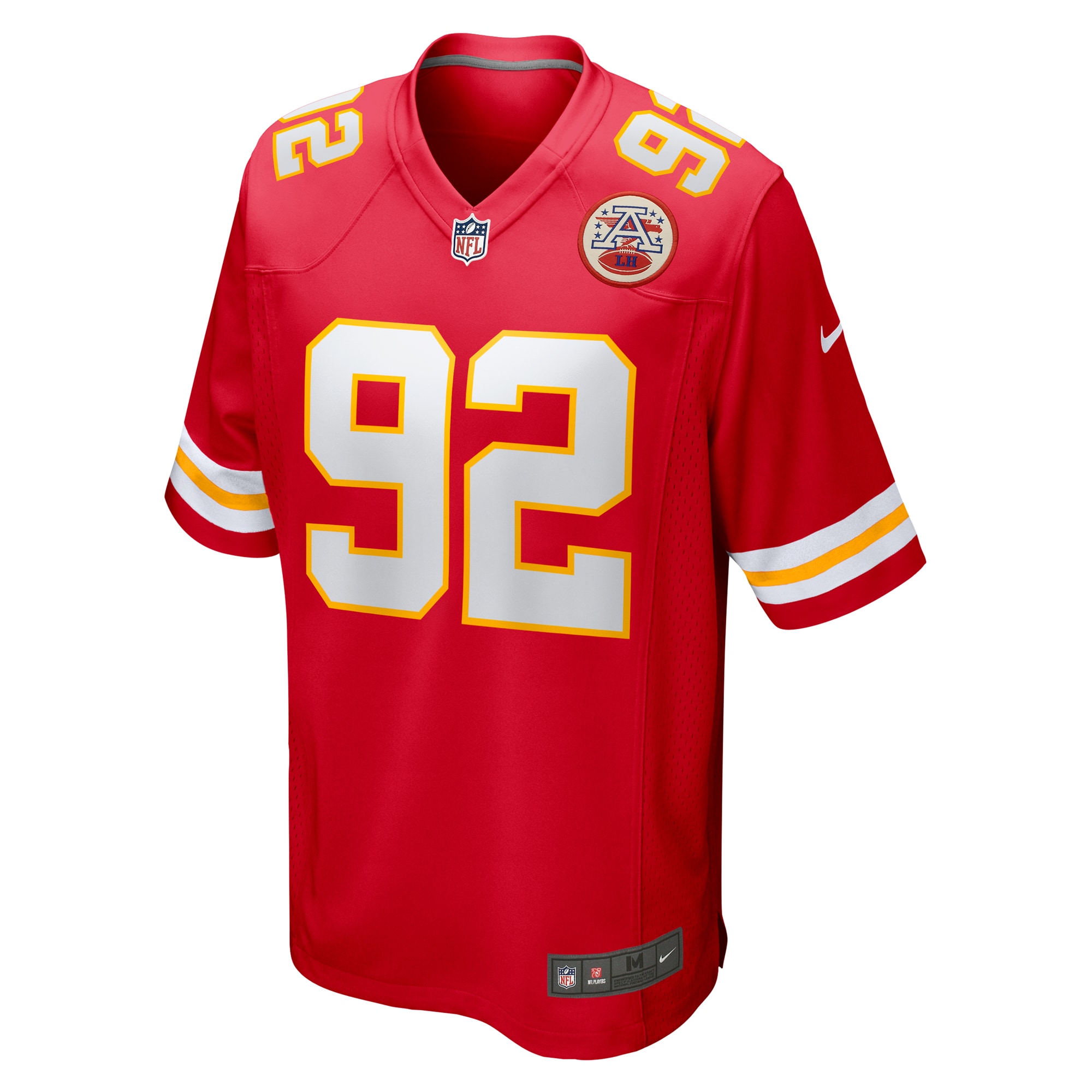 Kansas City Chiefs Neil Farrell Jr. Red Team Game NFL Jersey Men's