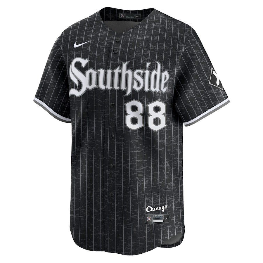 Luis Robert Jr. 88 Chicago White Sox City Connect Limited Player Black MLB Jersey Men's