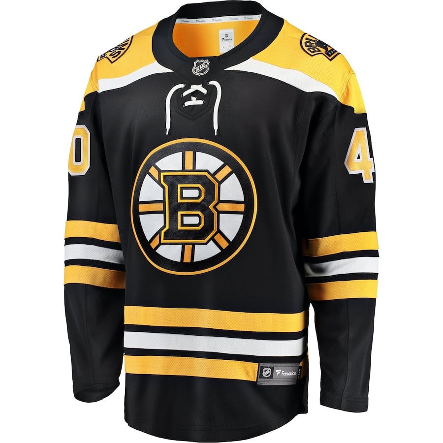 Tuukka Rask 40 Boston Bruins Breakaway Home Black NHL Jersey Men's