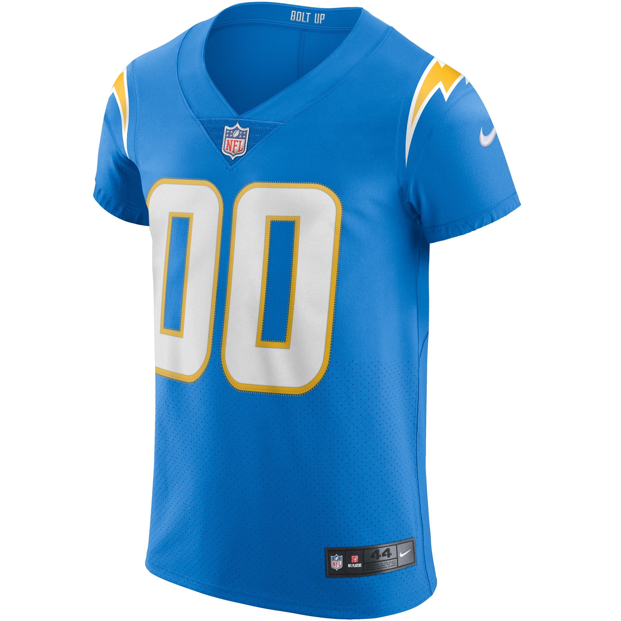 Los Angeles Chargers Powder Blue Vapor Elite Custom NFL Jersey Men's