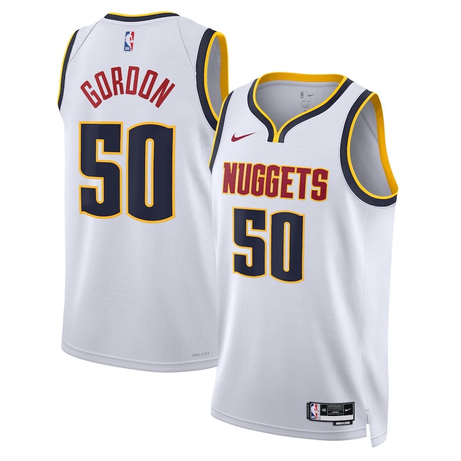 Aaron Gordon 50 Denver Nuggets Unisex Swingman Association Editio White NBA Jersey Unisex