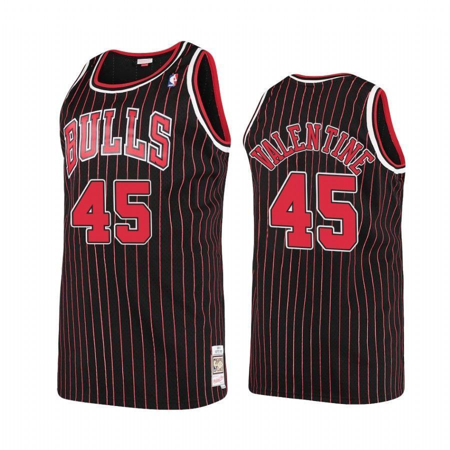 Chicago Bulls Denzel Valentine 45 Hardwood Classics NBA Jersey Men's