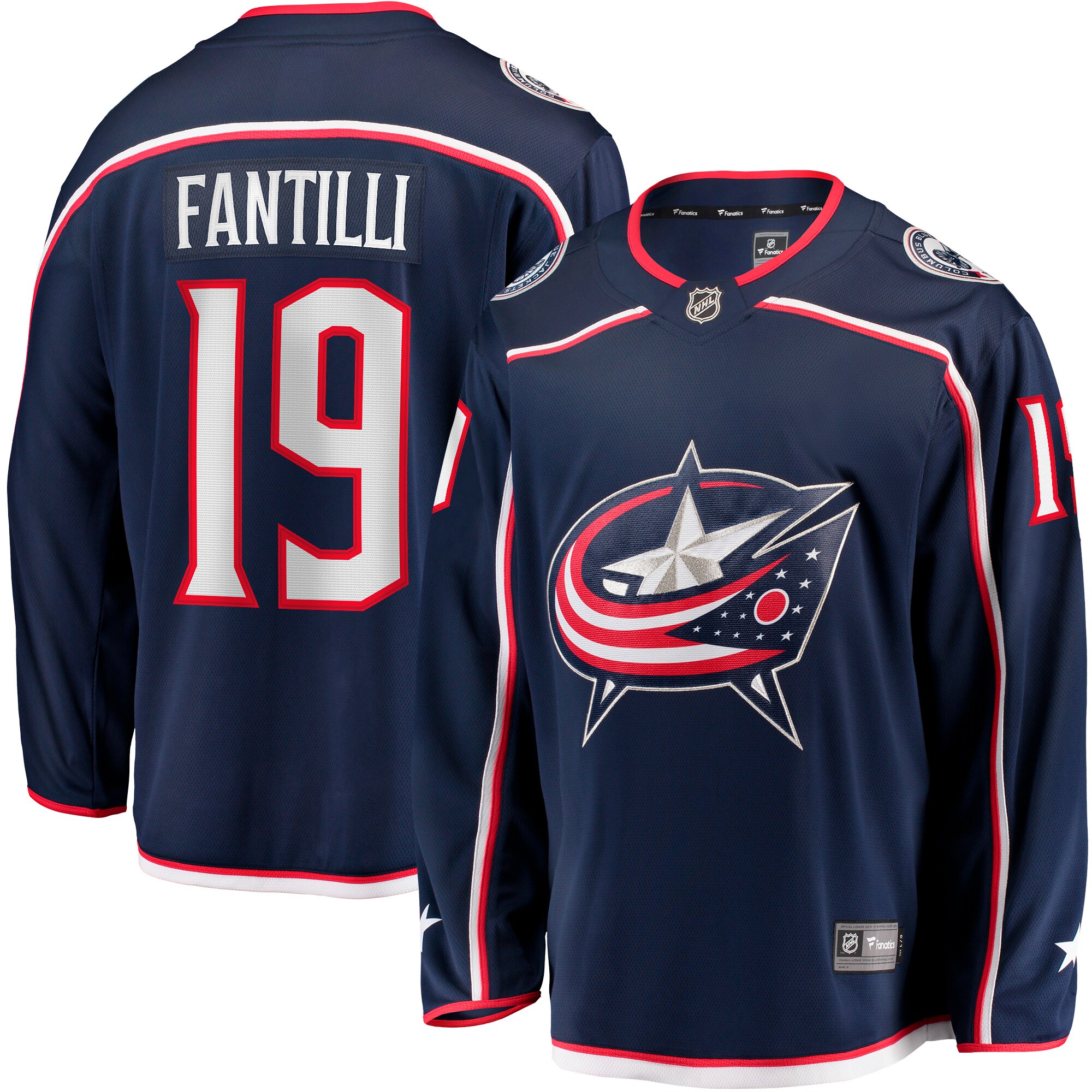 Columbus Blue Jackets Adam Fantilli Navy Home Premier Breakaway Player NHL Jersey Men's