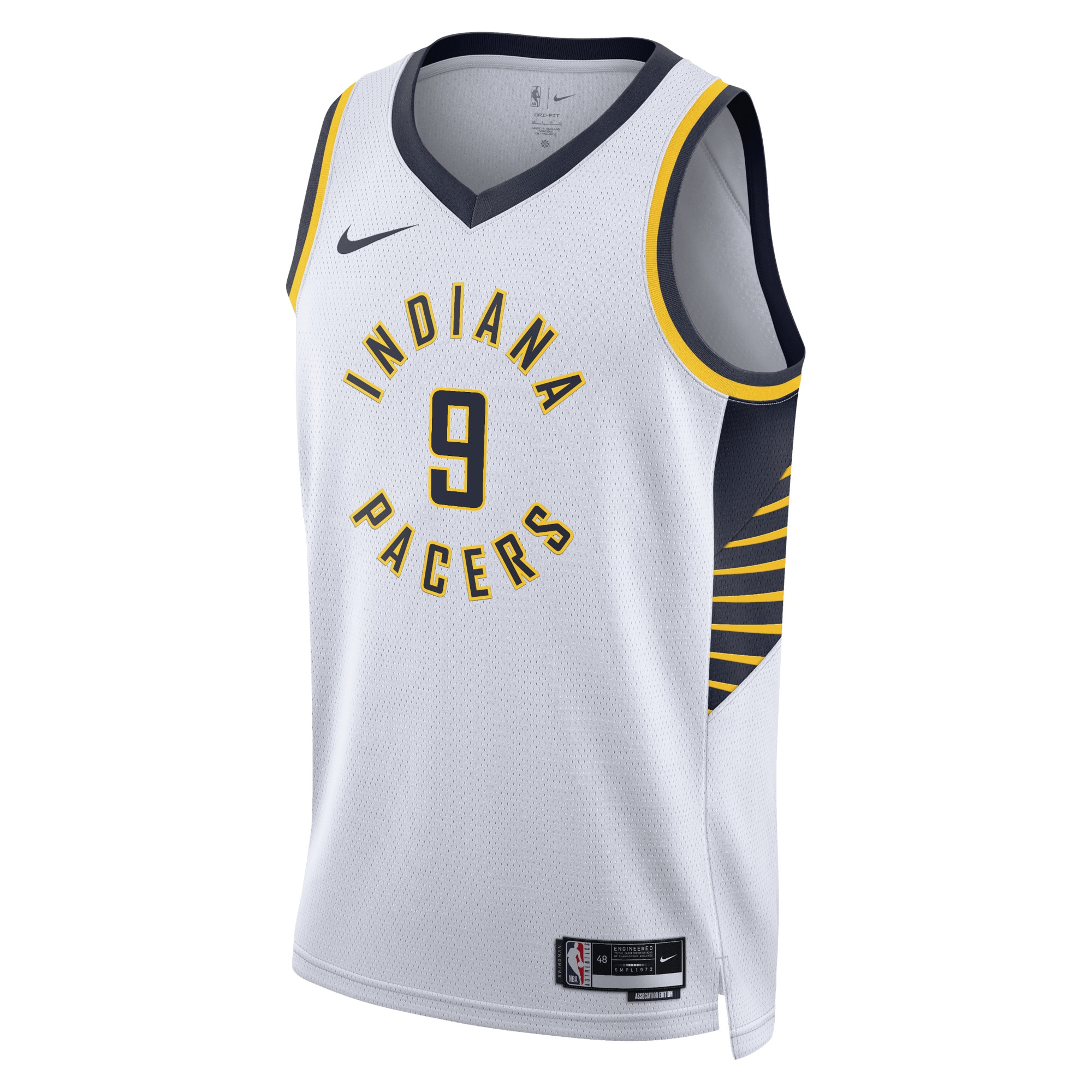 Indiana Pacers Association Edition Swingman White T.J. McConnel Unisex NBA Jersey Unisex