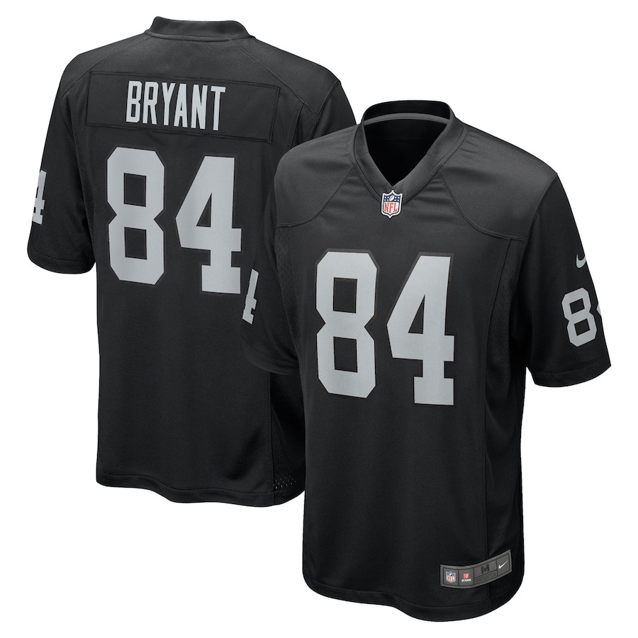 Harrison Bryant 84 Las Vegas Raiders Team Game Black NFL Jersey Men's