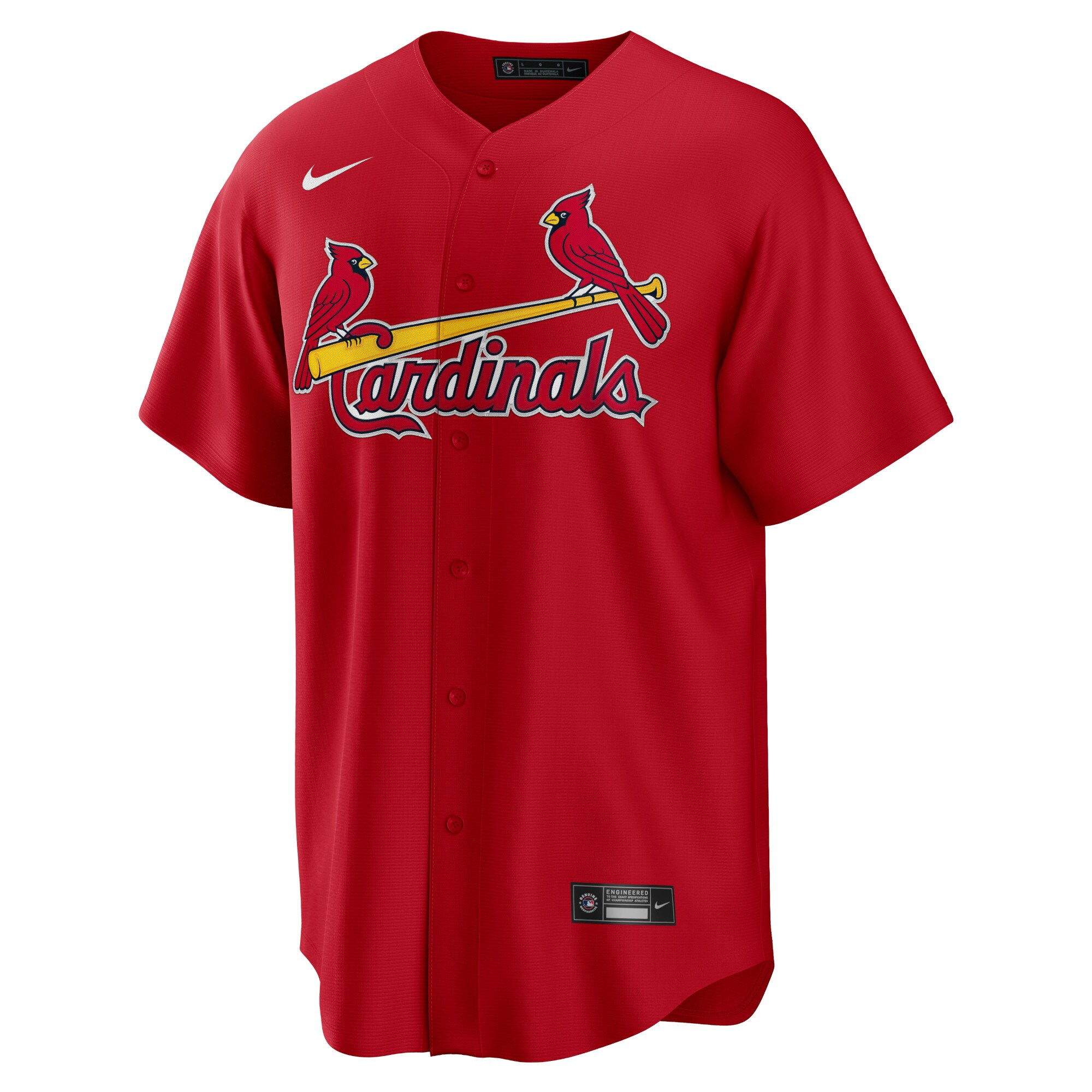 St. Louis Cardinals Red Big Tall Alternate Team MLB Jersey Men's