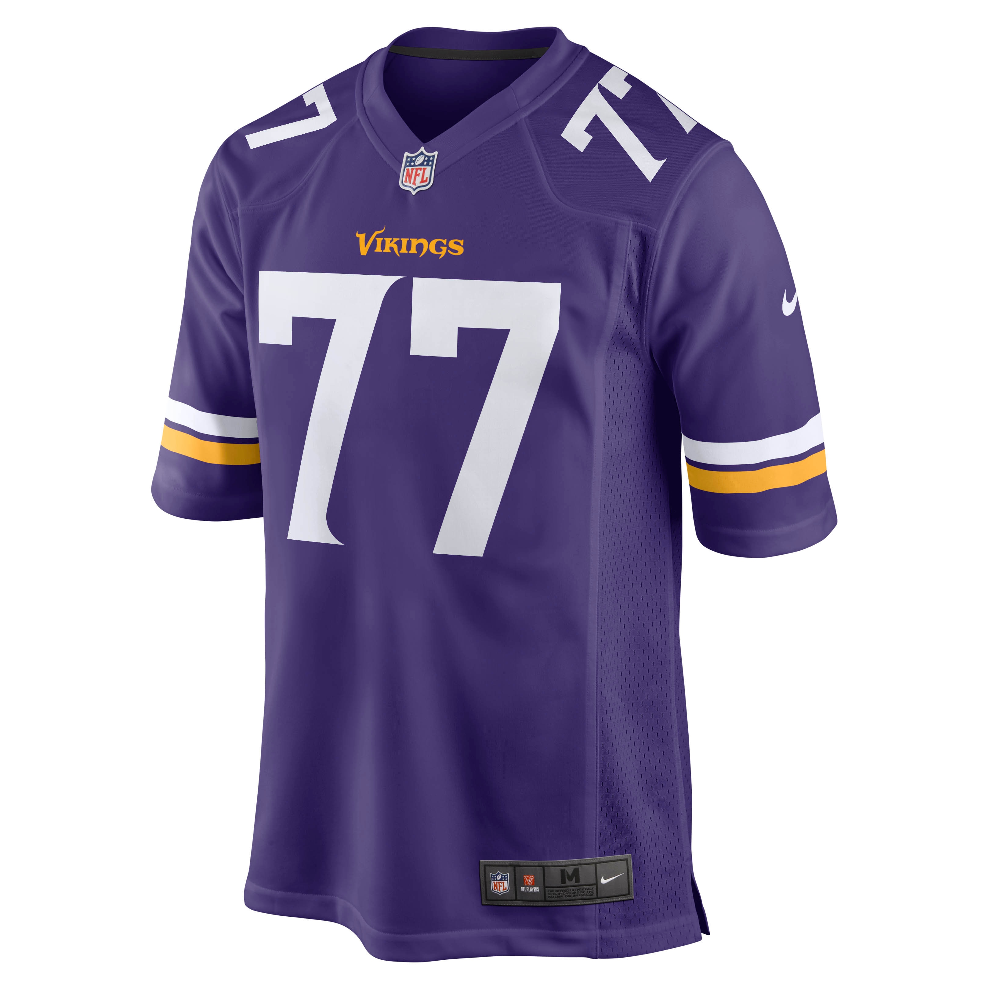 Minnesota Vikings Korey Stringer Purple Retired Player NFL Jersey Men's