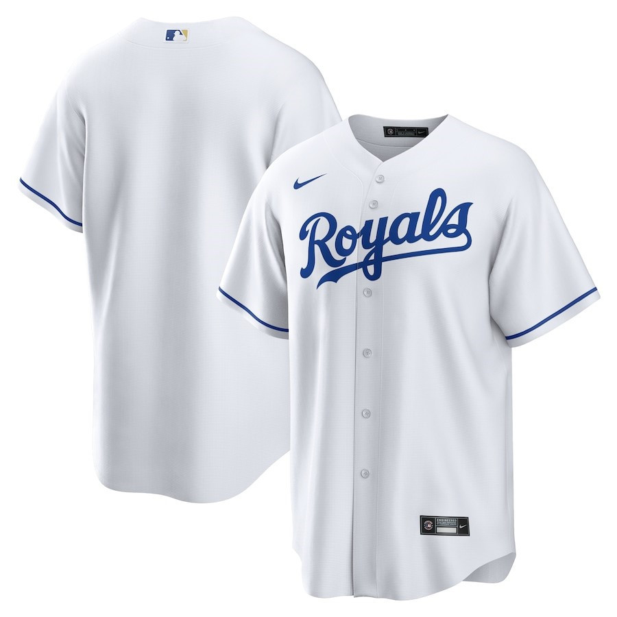 Kansas City Royals Home Team White MLB Jersey Men's