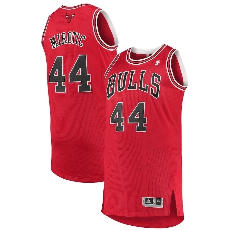 Nikola Mirotic Chicago Bulls Finished Red NBA Jersey Men's